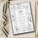 Search for doodle art invitations Gender neutral