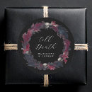 Search for feathers wedding stickers Elegant