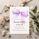 Search for lavender sweet 16 invitations Purple