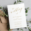 Search for faux wedding invitations Minimalist