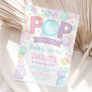 Search for bubble birthday invitations Summer party