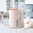 Recherche de fleurs de cerisier tasses Bridesmaid