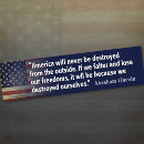 Search for destroyed bumper stickers Government