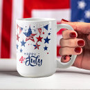 Search for happy independence day mugs Stars and stripes