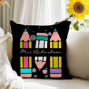 Recherche de crayon de couleur coussins Retour à l'école