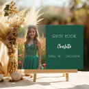 Search for emerald green guest books Keepsake