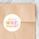 Search for happy girl stickers Girl 1st birthday