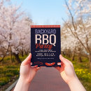 Recherche de barbecue extérieur invitations Typographie