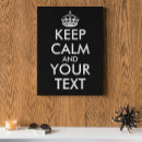 Search for keep calm canvas prints Funny