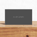 Search for grey business cards Minimalistic