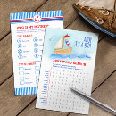 Search for nautical baby shower games Red
