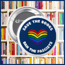 Search for banned book buttons Free speech