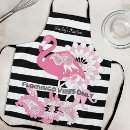Search for pink flamingo aprons Cute