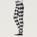 Search for black and white diamond pattern leggings Classic