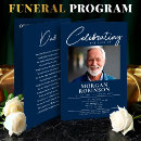 Search for celebration of life funeral programs In loving memory