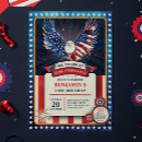 Recherche de tout américain invitations Célébration du 4 juillet