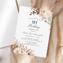 Search for 90th party invitations Botanical