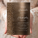 Search for bronze wedding invitations Trendy