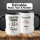 Recherche de atteignant tasses Anniversaire marquant