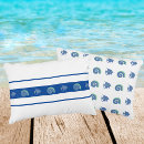 Recherche de rayures bleues et blanches coussins Bleu marine