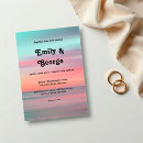 Search for romantic beach wedding invitations Elegant