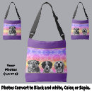 Search for unique handbags Black and white