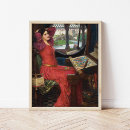 Search for lady of shalott posters John william waterhouse
