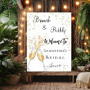 Search for brunch and bubbly welcome signs Elegant