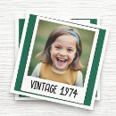 Recherche de vintage serviettes Anniversaire
