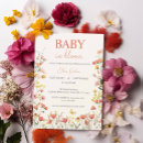 Search for pressing invitations Baby in bloom