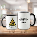 Search for warning sign mugs Hazard