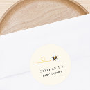 Search for whimsical bee stickers Baby shower