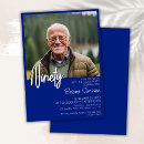 Recherche de royal blue birthday invitations Moderne