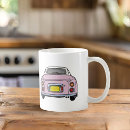Search for pink car mugs Cute