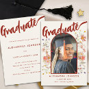 Search for boho graduation invitations Modern