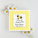 Search for soon to be family of three Bee baby shower