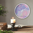 Recherche de funky clocks Violet