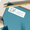 Search for beach christmas return address labels Nautical
