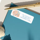 Search for beach christmas return address labels Nautical