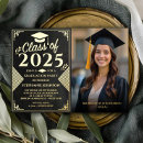 Search for gatsby graduation invitations Elegant