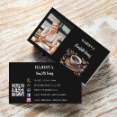 Recherche de tasse de café cartes visite Barista