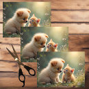 Search for best friend tissue paper Decoupage