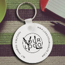Search for company logo keychains Black and white