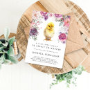 Search for chick baby shower invitations Is about to hatch
