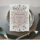 Recherche de vieux vintage invitations Classique