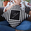 Search for black and white geometric pillows Minimalist