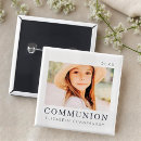 Search for first square buttons Communion
