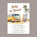 Recherche de surf plage invitations Baby