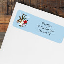 Search for reindeer return address labels Animal