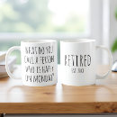 Search for happy retirement mugs Co worker